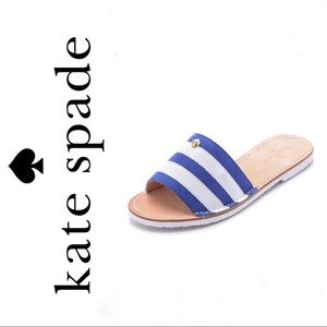 ♠️Kate Spade Imperiale Striped Slide Sandals
